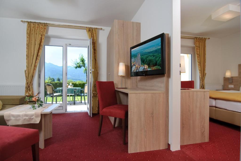 Hotel-Pension Melcher دروبولاخ ام فاكر الغرفة الصورة